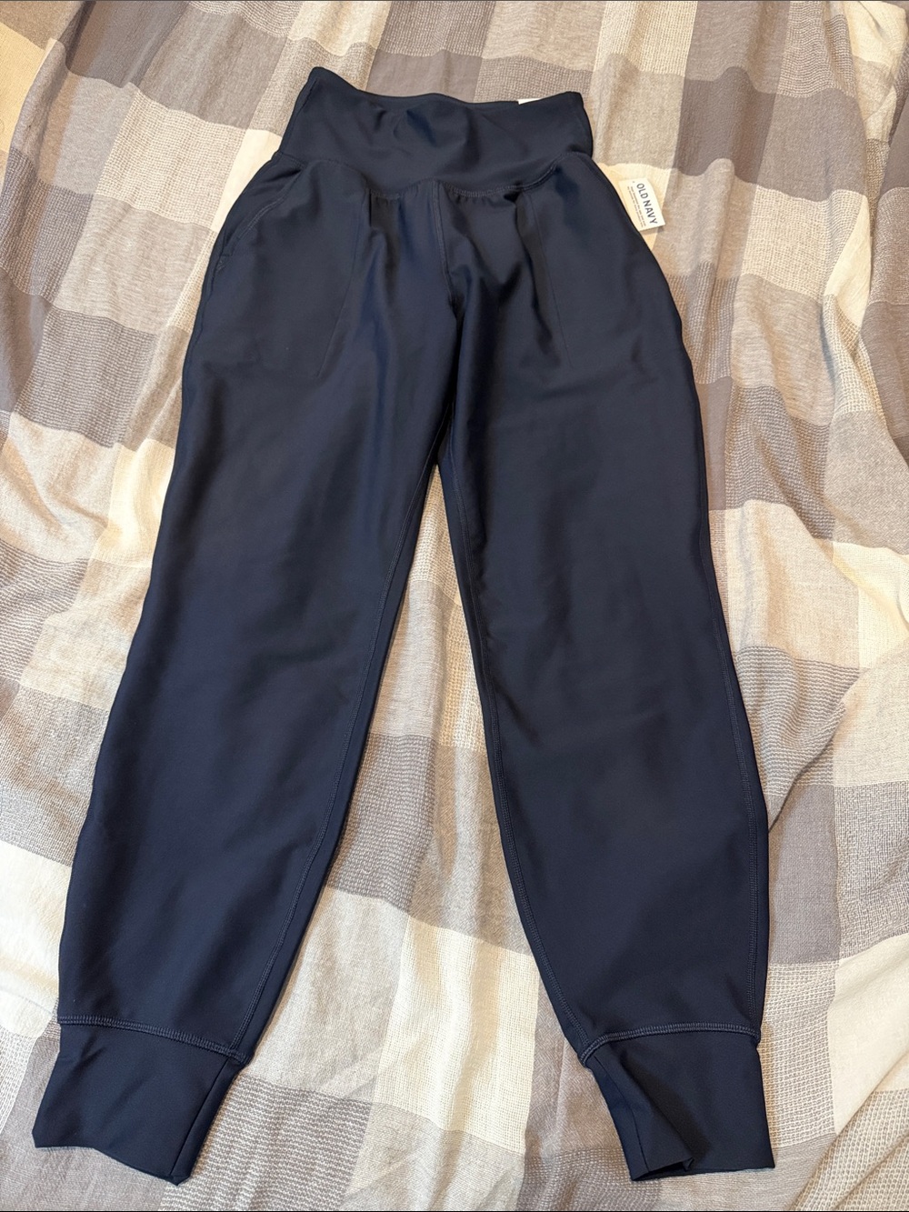 NWT Old Navy Women’s PowerSoft High-Waisted Jogger Pants Navy